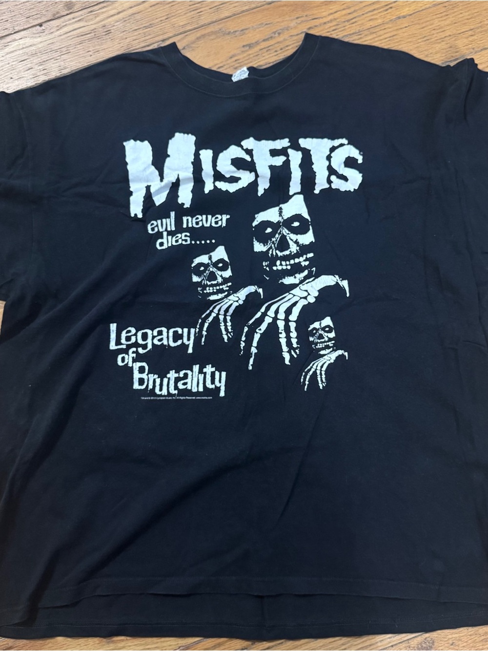Misfits Legacy of Brutality shirt
